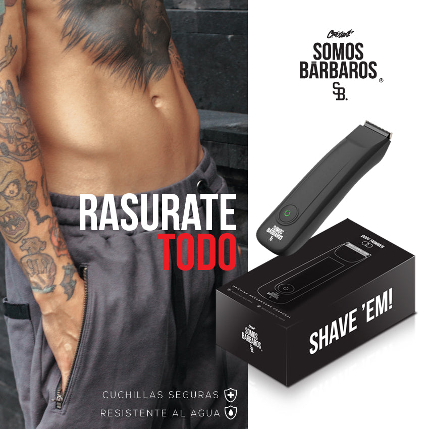 Combo Rasuradora corporal + Kit Crecimiento de Barba